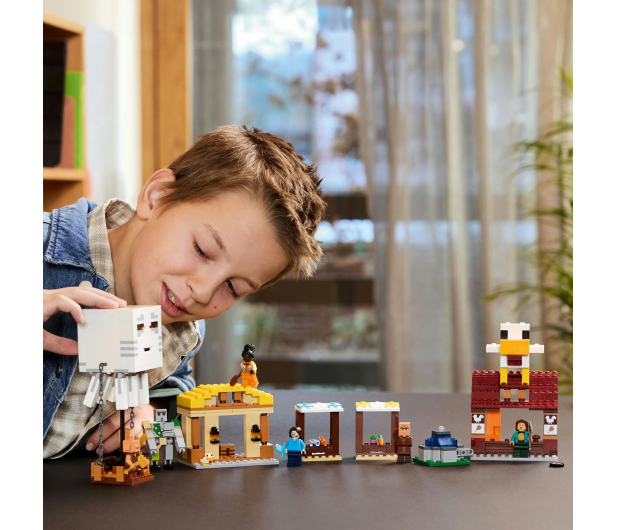 LEGO Minecraft 21273 Atak balonowego Ghasta na wioskę - 1308186 - zdjęcie 9